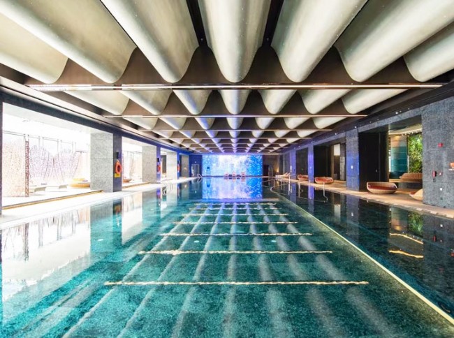 萍乡网站建设西安W酒店泳池